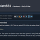 Steam review for God of War on PC reading "It's going to cost me over 600 in total because I'm forced to buy a PS5"
